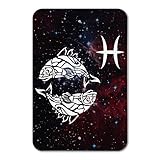 Pisces Fish Zodiac SignホロスコープでスペースホームビジネスオフィスSign 6" x 9" SIGN.PLASTIC.9X6.Z000991_8