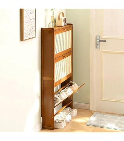 Amazon.co.jp: Yumcute シューズボックス 薄型 スリム 幅70CM 3段 大