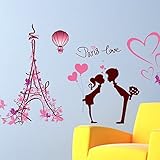 iwallsticker DIY Creative Dancing Girl Wall Stickers For Bedroom Living Room Bathroom Home Decoratio