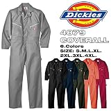 【アウトレット】ディッキーズ 長袖 カバーオール つなぎ LONG SLEEVE COVERALLS 「4879」 色:GRAY サイズ:XL