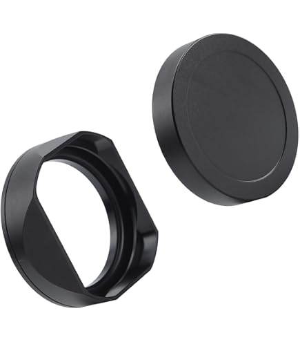Amazon | スクエアメタルレンズフード レンズキャップ付き Hasselblad