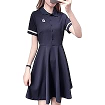 ゴルフウェア フレア ワンピース フリル 春 夏 韓国 半袖 hr8870 ゴルフウェア フレア ワンピース フリル 春 夏 韓国 半袖 hr8870