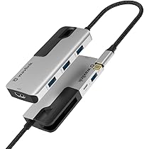 WAVLINK11-in-1 USB-Cドッキングステーション【本体のみ】 Amazon | WAVLINK11-in-1 USB-Cドッキングステーション、3画面