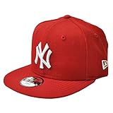 NEW ERA ニューエラ チャイルド Child 9FIFTY ニューヨーク・ヤンキース　スカーレット × スノーホワイト [11404483] キャップ 子供用 キッズ｜OneSizeFitsMo
