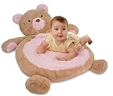 メリーマイヤー ふわふわいい気持ちのくまさん（ピンク） ベビーマット [並行輸入品]
