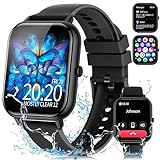 スマートウォッチ iPhone対応&アンドロイド対応 【Bluetooth通話機能付き 2024新登場】 1.83''HD Smart Wa