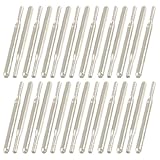 uxcell　ダイヤモンドマウントポイント　直径2mm円筒形ヘッド　シャンク3mm　研削工具　合金　30個