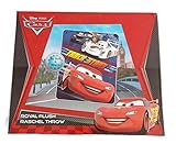 Disney Pixar Cars Royal Plush Raschel Throw 'Track Stars' - 40" x 50" [並行輸入品]