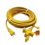 JAPPY 屋内型延長コード 10m 黄 KM02-10JP