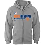 ニューヨーク・メッツMLBガールズサイズ7 – 16チームお気に入りFull Zip Fleece Hoodie ( Girls Medium 10 / 12 )