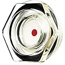 Amazon.co.jp: 協和 丸型ネジ付 オイルゲージ KIS-4号 (PF1/2