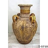 フィリピンアート インテリア 壺(T-571S) 【T-571S】