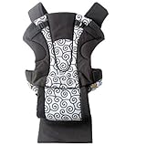 Luvable Friends Geometric Design 3-in-1 Soft Baby Carrier, Black by Luvable Friends [並行輸入品]