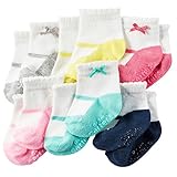 カーターズ（Carter's）女の子用トウシューズxリボンソックス6枚組セット (0-3months(50-55cm)) [並行輸入品]
