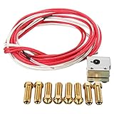 4 in 1 heat cartridge + heater block + thermistor + nozzles