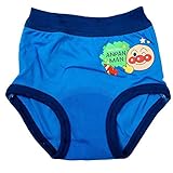アンパン 2枚組 オムツはずれ応援パンツ ブルー◇100cm