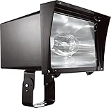 RAB Lighting FZH350PSQ Floodzilla 350W Mh PSQT HPF Pulse Start and Lamp Trunnion, Bronze by RAB Ligh