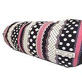 Jolie・Joie 【ブラックシリーズ】 リバーシブル 抱っこ紐収納 カバー pink縦レース 日本製 シッカリ生地