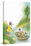 Marmont Hill vintage-kids ' Let 's Swim Aボート'キャンバス壁アート 24" x 36" MH-KIDCUR-118-C-36