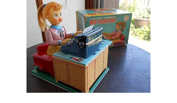Amazon 超希少 野村トーイ Nomura タイプライター 秘書 ブリキ 玩具 箱 傑作 当時物 電動 昭和レトロ おもちゃ 286 世田谷ベース プラモデル 通販
