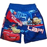 Disney ディズニー カーズ 水着 青 ワンモアラップ Cars ライトニング・マックィーン,ブルーONE MORE LAP 海水パンツ 12months 12ヶ月用 1歳用　75cm 子供水着,