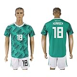 wisionメンズ2018 World Cup Germany National # 18 Away Soccer Jersey (グリーン) M グリーン