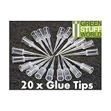 グリーンスタッフワールド(Green staff world) 瞬間接着剤20g用精密ノズル 20個入 ホビー用工具 GSWD-9007