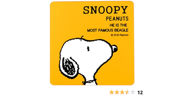 Amazon 明邦 車用 ノンスリップマット スヌーピー Sn168 ノンスリップマット 車 バイク