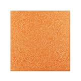 4枚入り 硬質吸音 フェルトボード 吸音パネル 400×400mm×厚さ9 mm 直角 (ハイオレンジ)