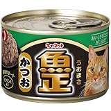 キャネット 魚正 かつお 160g×6缶セット