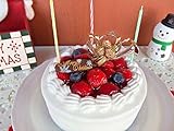 神戸スイーツ　クリスマスケーキ　いちごショートケーキ　ホール5号（5-6人分）【12/22着】