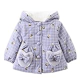 幼児の子供の女児のベビー服コート クローク OVERMAL ウサギのフード付きコート (青い色, 4T)