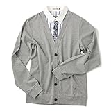 D.fesense レイヤード風パパトップス/L/杢グレー AP783710703