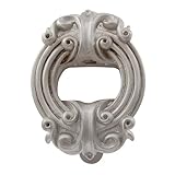 Vicenza Designs DK9002 Sforza Door Knocker, Satin Nickel by Vicenza Designs