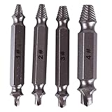 2016 スピード アウト破損し ネジ extractor & ボルト抽出リムーバー 4 ピース/セット パワー ツール #68772