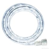 51 ft。LEDロープライトクールホワイト120 V署名led-13 mm-cw-51kit