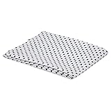 Bacati - Black Pin Dots Crib Fitted Sheet by Bacati