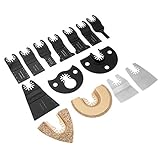 14個点セット ブレード カットソー マルチツール用 替刃 先端工具 マルチツールカーバイドラスプ プラスチック 木材 適用