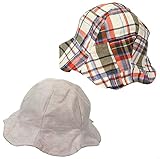 よつば洋品店オリジナル リバーシブルチューリップハット (キッズ54cm/オレンジマドラス) 【QO-YY130B】 子供用 帽子