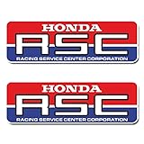 HONDA RSC ホンダ ステッカー デカール 並行輸入 (14.5cm*4.4cm) [並行輸入品]