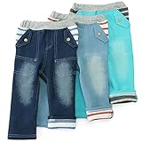 【アウトレット】 Bobson 長丈パンツ(80～130cm) キムラタンの子供服 ブルー 90 ( 77229x77729-151a )