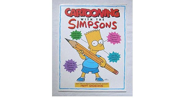 Amazon Cartooning With The Simpsons シンプソンズの描き方 洋書古本 １９９３年 通販