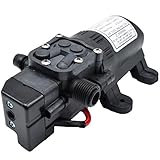 DC 12V 洗車洗浄用小型電動ポンプ ダイヤフラム 3.5L/min