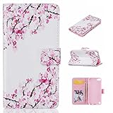 iPod Touch 第5世代 / 第6世代 ケース 手帳型ケース, UNEXTATI 高品質PUレザー 財布型ケース 保護カバー カード収納 スタンド機能 マグネット開閉式 Apple iPod T