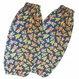 ユニワールド 花柄腕カバー タック付 フリーサイズ U45-2