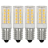 REELCO 4-pack Mini E12 LED Light Bulbs 5W Warm White 2700K 110V-120V Candelabra Bulb E12 Base 40W In