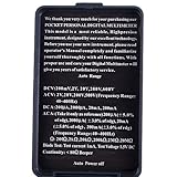 KKmoon デジタルマルチメータ AC / DC U / I LCDデジタルマルチメーター ミニポケットサイズ