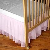 Tulle Crib Skirt Color: Pink by Tadpoles [並行輸入品]