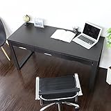 送料無料 パソコンデスク オフィスデスク 天然木タモ材 デスク 幅150 奥行59 引出し 3杯 シンプル ダークブラウン SA796DBR