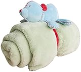 Kidsline Who's At The Zoo Boa Blanket, Plush Huggie by Kidsline [並行輸入品]